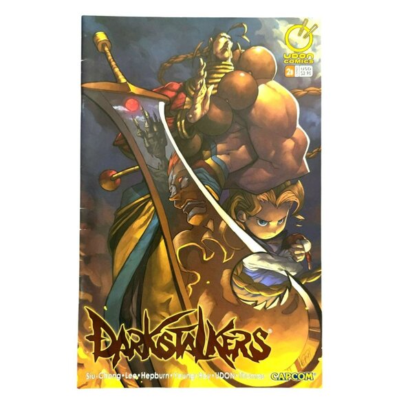 Darkstalkers Comic Book #2B #3B #4B #5A Gothic Terror Anime Vampire Capcom - Picture 3 of 6